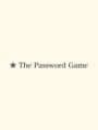 The Password Game